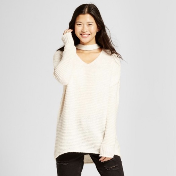 Mossimo Supply Co. Sweaters - Like New Oversized Choker-Neck Sweater